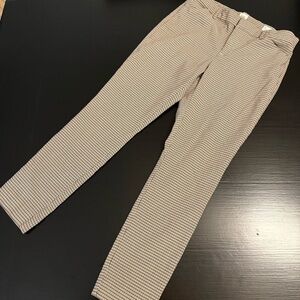 Gap skinny ankle Classic Checkered Pants Womens size 10